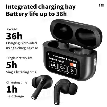 Latest A9 Pro Touch Screen Airpods with ANC