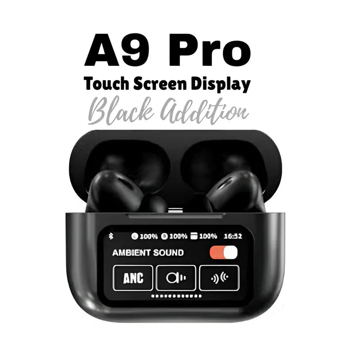 Latest A9 Pro Touch Screen Airpods with ANC