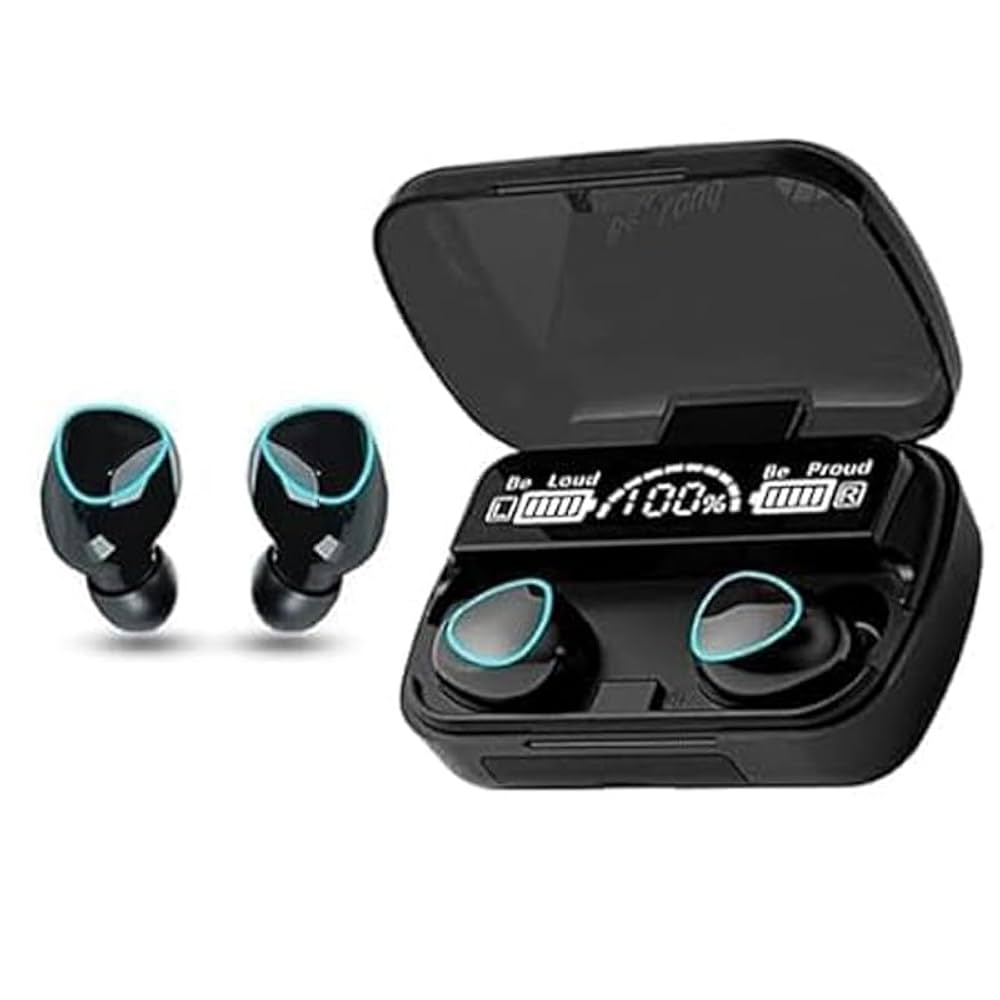 M10 & M90 TWS Airpods _ with Super Sound & High Quality Touch Sensors True Stereo Headphones with Built in Mic 10m Transmission Bluetooth Wireless Earbuds , Sport Headset for all Bluetooth Smart devices.