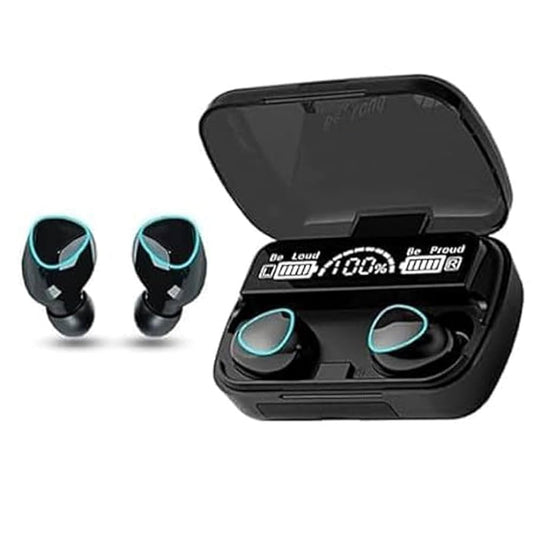 M10 & M90 TWS Airpods _ with Super Sound & High Quality Touch Sensors True Stereo Headphones with Built in Mic 10m Transmission Bluetooth Wireless Earbuds , Sport Headset for all Bluetooth Smart devices.