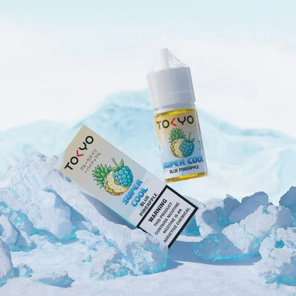 TOKYO SUPER COOL BLUE PINEAPPLE FRUIT ICE SALTNIC