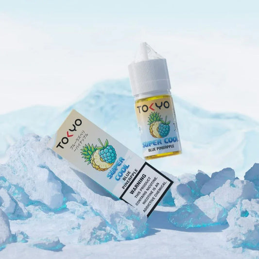 TOKYO SUPER COOL BLUE PINEAPPLE FRUIT ICE SALTNIC