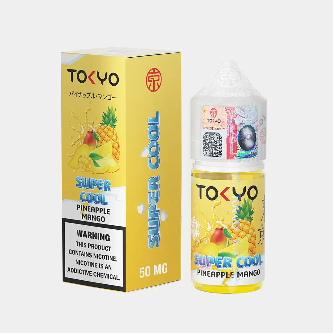 TOKYO SUPER COOL PINEAPPLE MANGO ICE SALTNIC 30ML